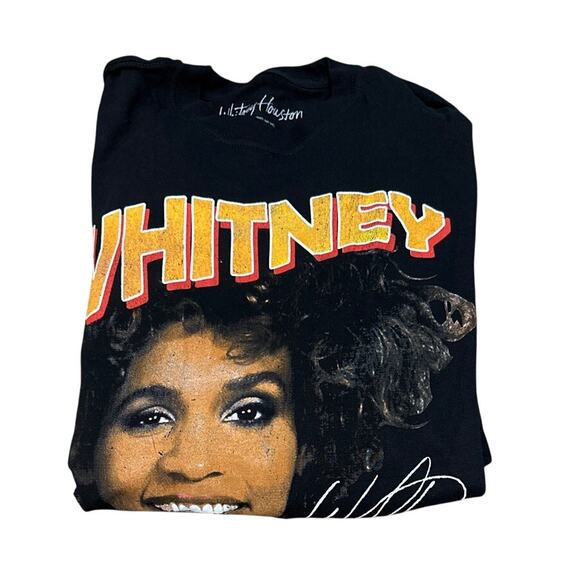 Whitney Houston Long Sleeve Graphic Tee Shirt size small/medium New no tags - Picture 3 of 5